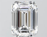 4.06ct Emerald Lab Grown Diamond (Colour D, Clarity VVS2, IGI Certified)