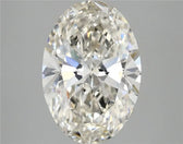 4.00ct Oval Lab Grown Diamond (Colour H, Clarity VS1, IGI Certified)