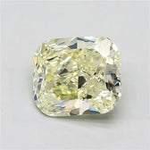 4.51ct Cushion brilliant Natural Diamond (Colour Fancy Light Yellow, Clarity VS1, GIA Certified)