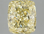 3.04ct Cushion modified Lab Grown Diamond (Colour Fancy Intense Yellow, Clarity VS2, IGI Certified)