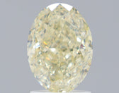 2.02ct Oval Natural Diamond (Colour Fancy Light Yellow, Clarity VS2, GIA Certified)
