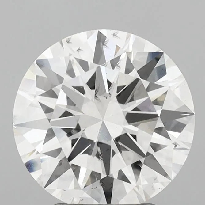 3.00ct Round Lab Grown Diamond (Colour F, Clarity SI1, Cut EX, IGI Certified)