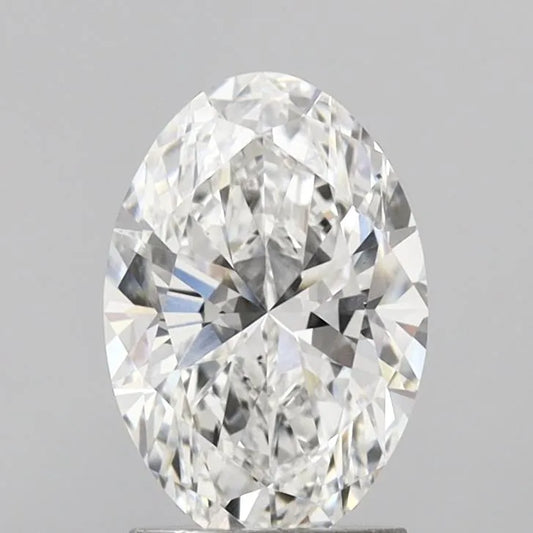 2.00ct Oval Lab Grown Diamond (Colour E, Clarity VS2, IGI Certified)