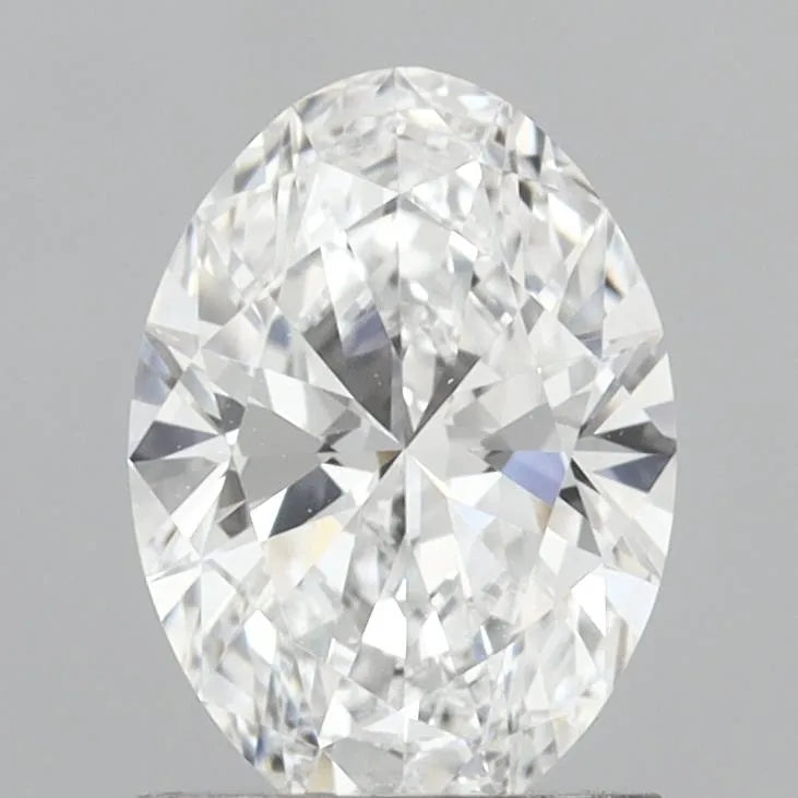 1.20ct Oval Lab Grown Diamond (Colour D, Clarity VVS1, IGI Certified)