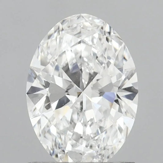 1.20ct Oval Lab Grown Diamond (Colour D, Clarity VVS1, IGI Certified)