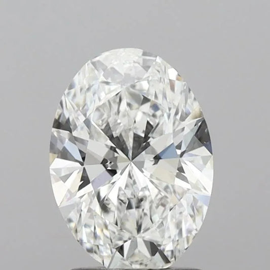 1.50ct Oval Lab Grown Diamond (Colour E, Clarity IF, IGI Certified)
