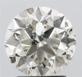 2.04ct Round Natural Diamond (Colour J, Clarity SI2, Cut EX, IGI Certified)