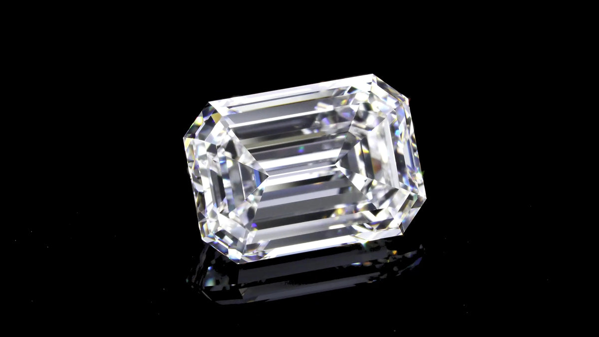 7.72ct Emerald Natural Diamond (Colour D, Clarity FL, GIA Certified)