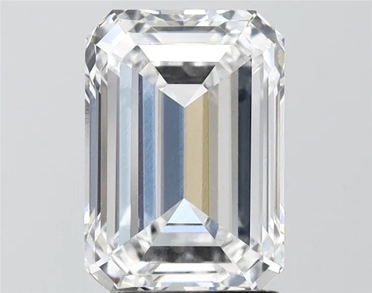 3.08ct Emerald Lab Grown Diamond (Colour D, Clarity VVS2, IGI Certified)