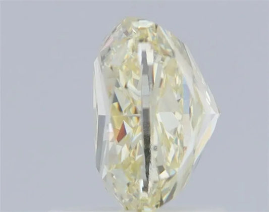1.40ct Cushion modified Natural Diamond (Colour Fancy Light Yellow, Clarity VVS1, Cut EX, GIA Certified)