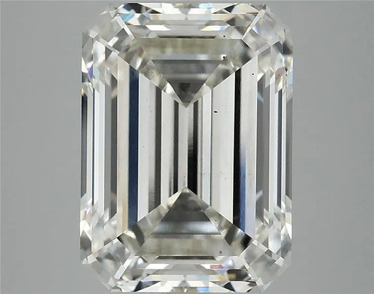 6.20ct Emerald Lab Grown Diamond (Colour H, Clarity VS2, IGI Certified)