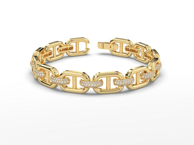 Mariner Diamond Link Bracelet