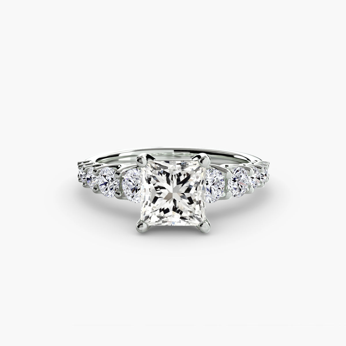 The Graduated Accent Ring – Culet Jewellery NZ