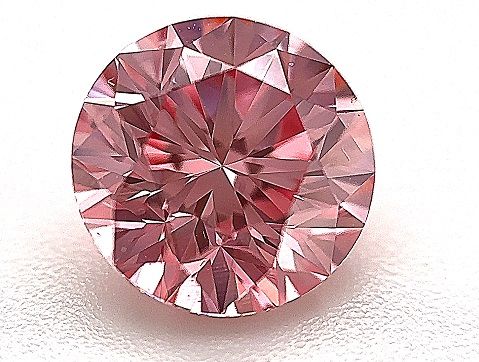 1.76ct Round Natural Diamond (Colour Fancy Intense Pink, Clarity VS1, Cut VG, GIA Certified)