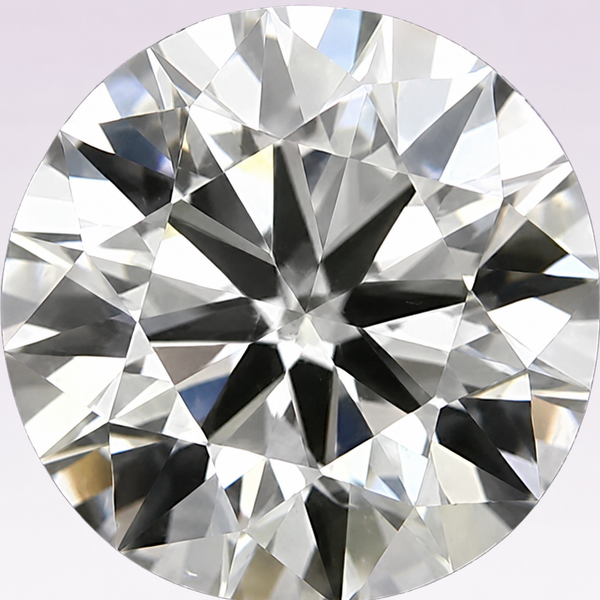Good cut diamond — less light return