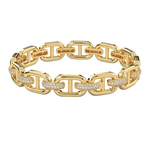 Mariner Diamond Link Bracelet