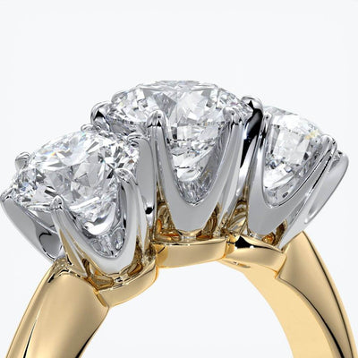 Six claw trilogy 1.0ct Centre