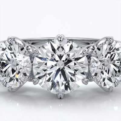 Six claw trilogy 2.0ct Centre