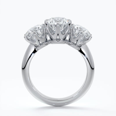 Six claw trilogy 2.0ct Centre