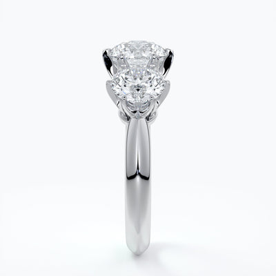 Six claw trilogy 2.0ct Centre