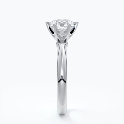 1.0 Carat classic six claw