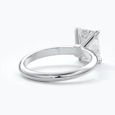 Radiant Solitaire Engagement Ring - Amy