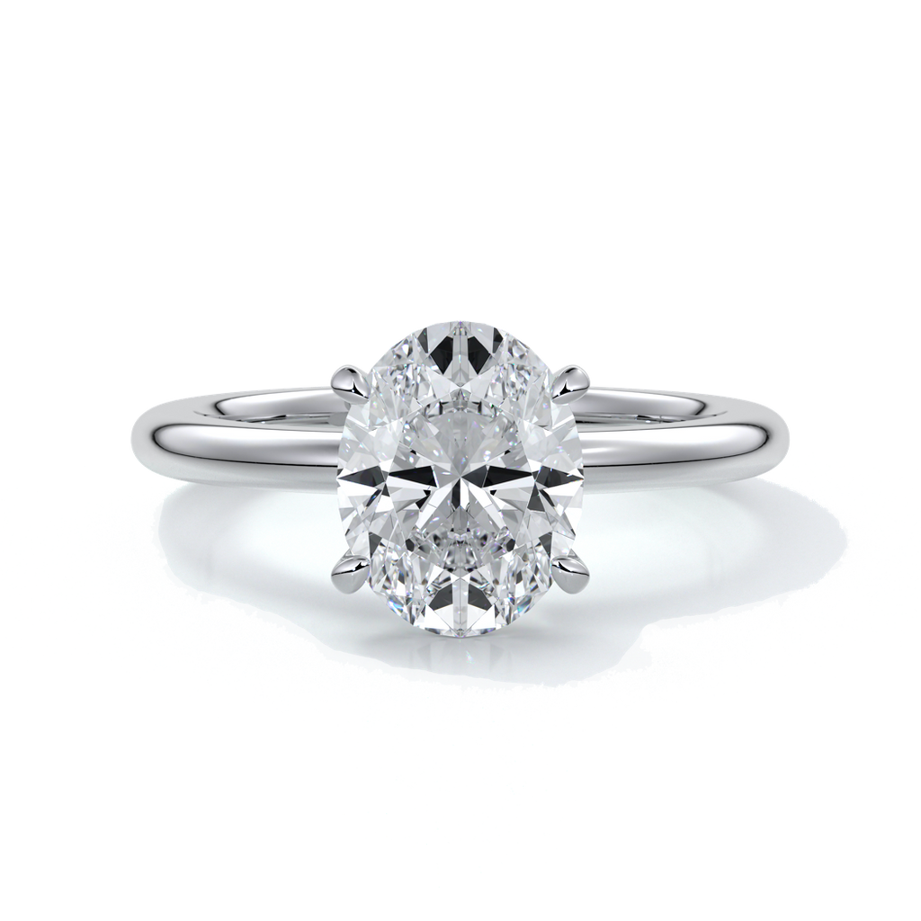Cleo | 2 Carat Oval Diamond Ring – Culet Jewellery NZ