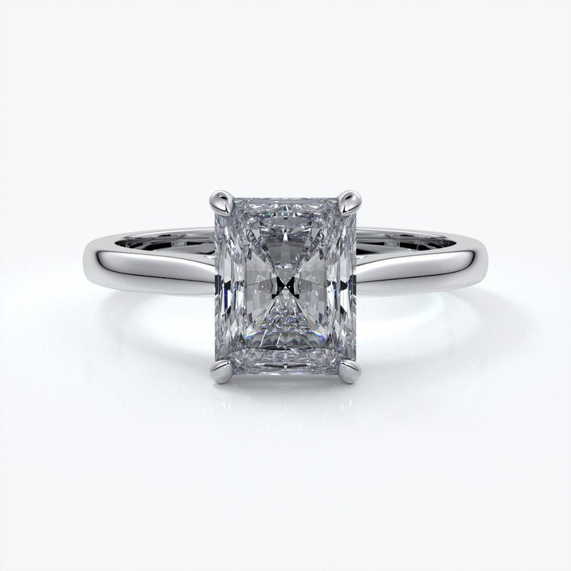 Radiant cut solitaire 2CT