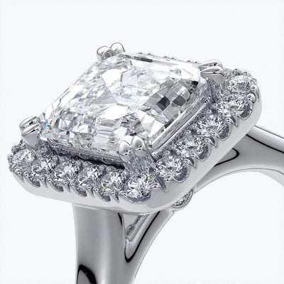 Emerald halo 1ct