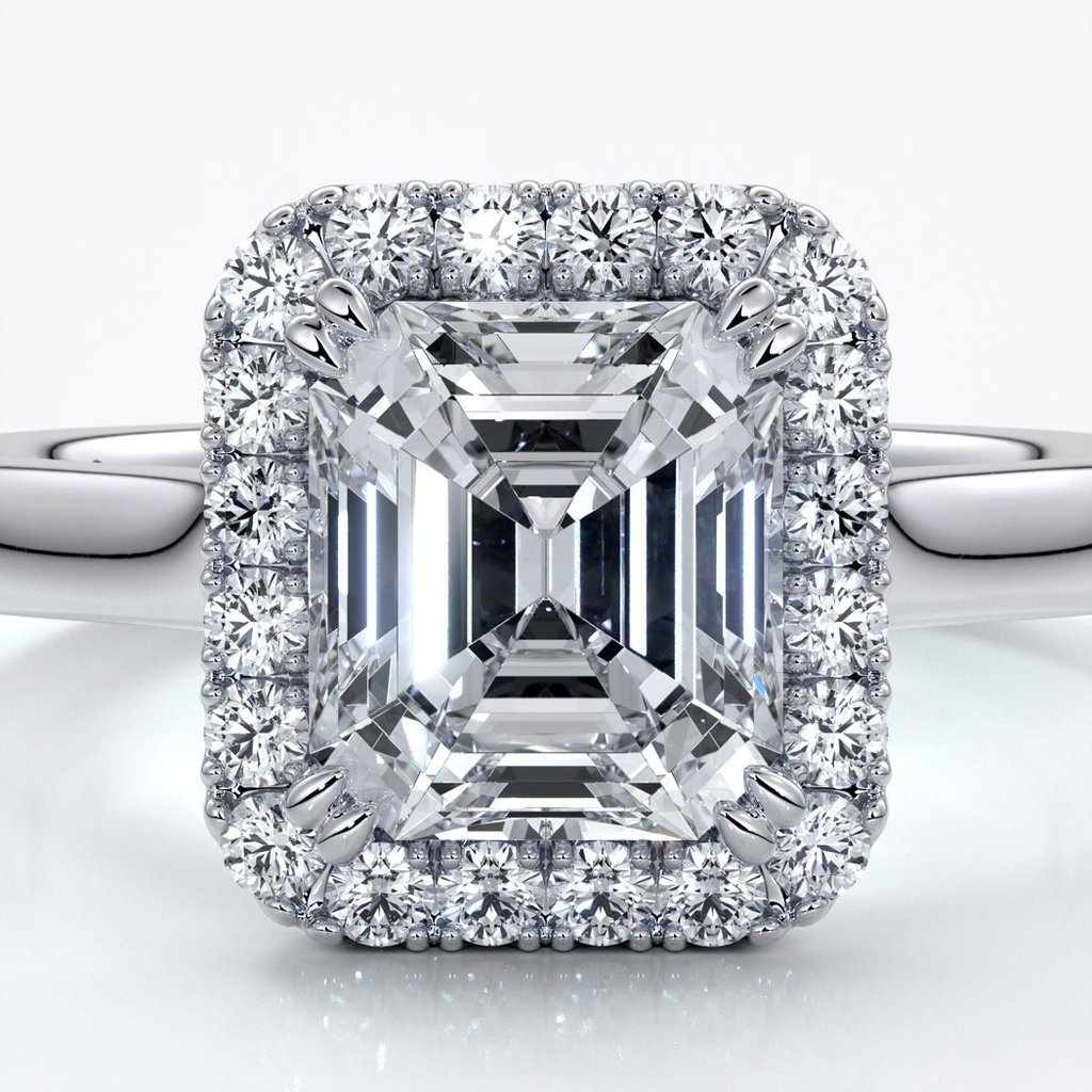 Emma | Emerald Cut Engagement Ring – Culet Jewellery NZ