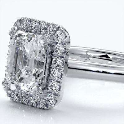 Emerald halo 1ct