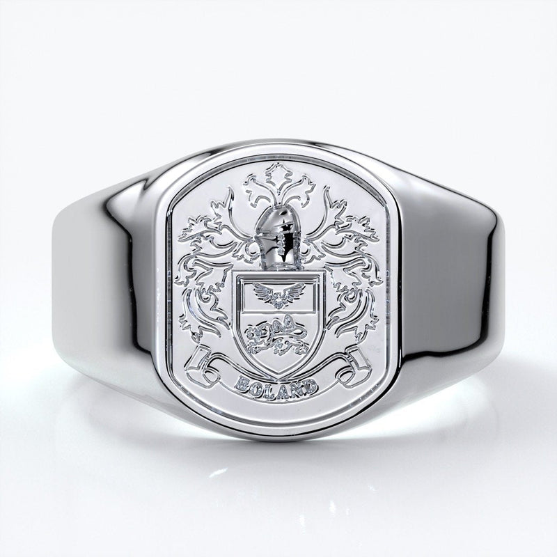 Custom made signet ring