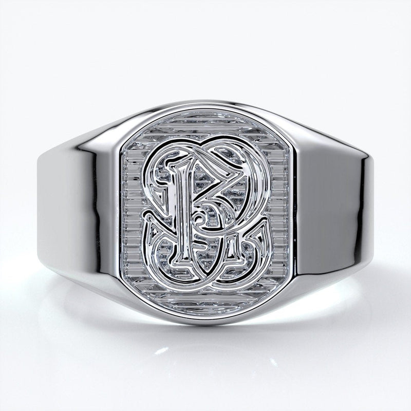 Custom made signet ring