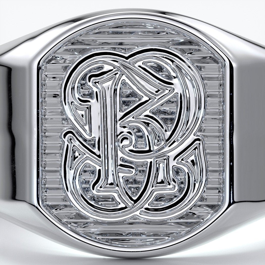 Mens Platinum RIng - Culet Jewellery – Culet Jewellery NZ