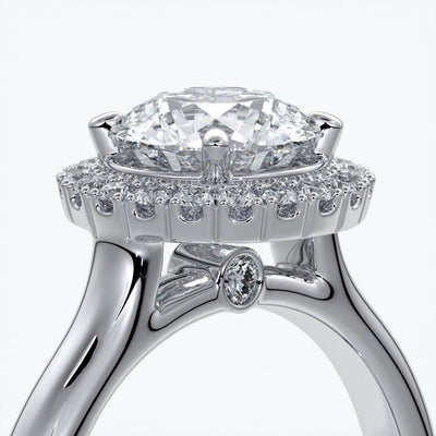 Round halo 1ct