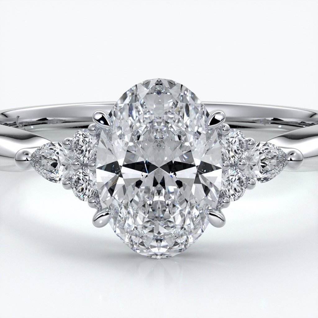 Vivian | Oval Engagement Ring – Culet Jewellery NZ